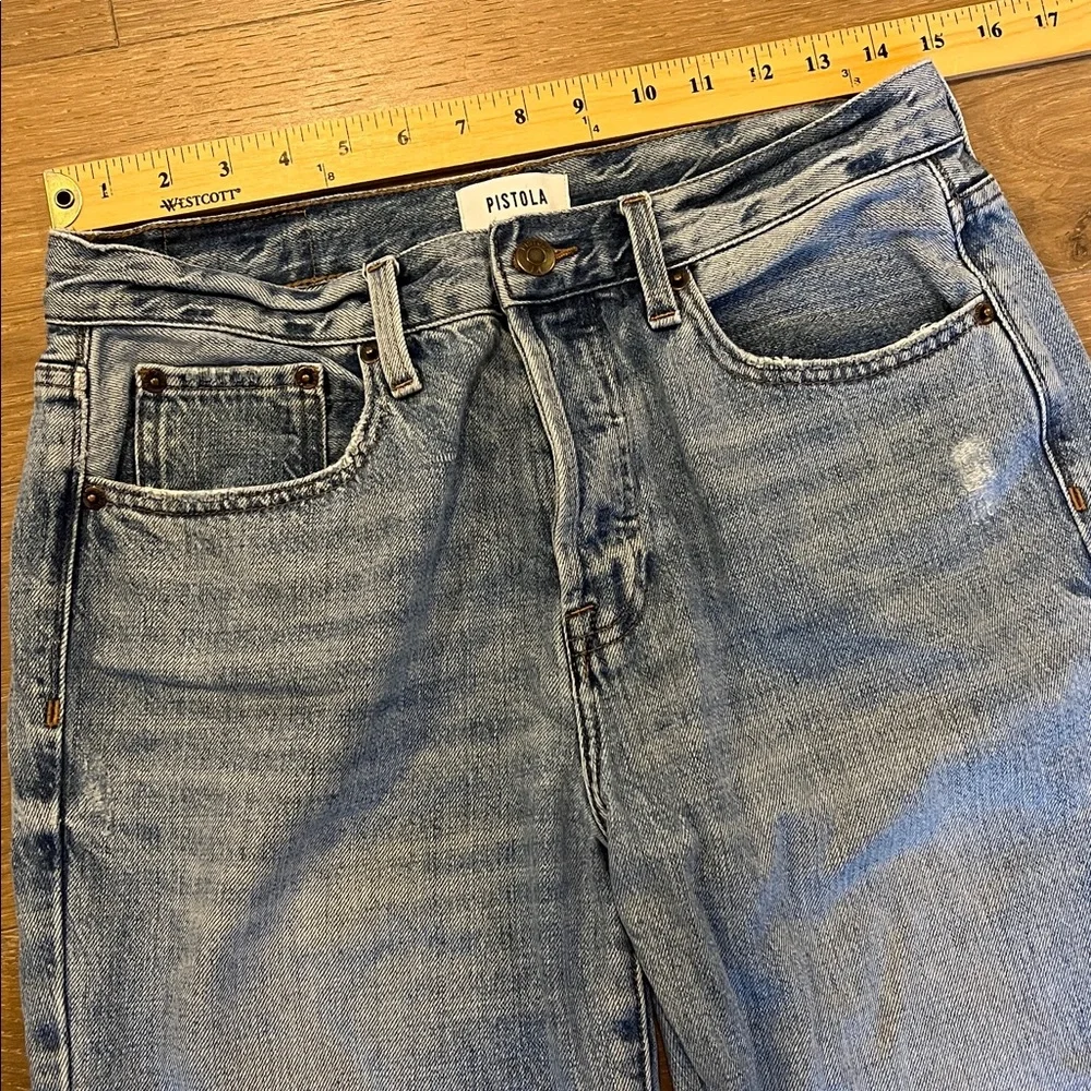 Pistola Straight Jean with Stepped Hem size 29